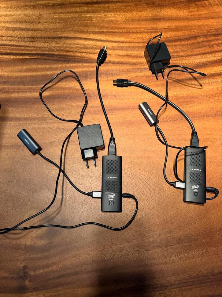 2x Morefine M1K J4125 Computer Stick, Computers en Software, USB Sticks, Gebruikt, 128 GB, Ophalen of Verzenden