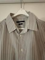 Gucci beige wit gestreept overhemd maat 43, Beige, Ophalen of Verzenden, Zo goed als nieuw, Gucci