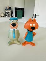 Moplas 60s hanna barbera foxi en yogi bear, Verzamelen, Poppetjes en Figuurtjes, Ophalen, Gebruikt