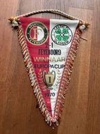 Oude Feyenoord vaantjes Europacup 70 , Uefa cup 74, Verzamelen, Ophalen of Verzenden, Gebruikt, Feyenoord