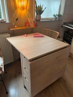 IKEA Norden Klaptafel - Ruimtebesparend!, Ophalen, 50 tot 100 cm, Zo goed als nieuw, Vier personen