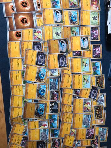 87 Pokémon Kaarten Bulk - Diverse Sets beschikbaar voor biedingen