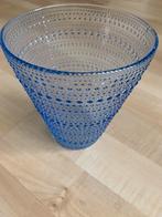 Kastelhelmi vaas van Iittala blauw, Minder dan 50 cm, Nieuw, Glas, Blauw