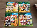 Educa Boerderij Puzzel - 4 Puzzels, Ophalen of Verzenden, 10 tot 50 stukjes, Zo goed als nieuw, 2 tot 4 jaar
