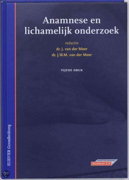 Anamnese en lichamelijk onderzoek, Boeken, Studieboeken en Cursussen, Nieuw, HBO, Beta, Ophalen of Verzenden