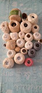 Partij katoen vissersgaren, Hobby en Vrije tijd, Breien en Haken, Ophalen of Verzenden, Gebruikt, Breien of Haken, Wol of Garen