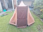 Katoenen Tent met Voorstuk - 3 Persoons, Ophalen, Gebruikt, Tot en met 3