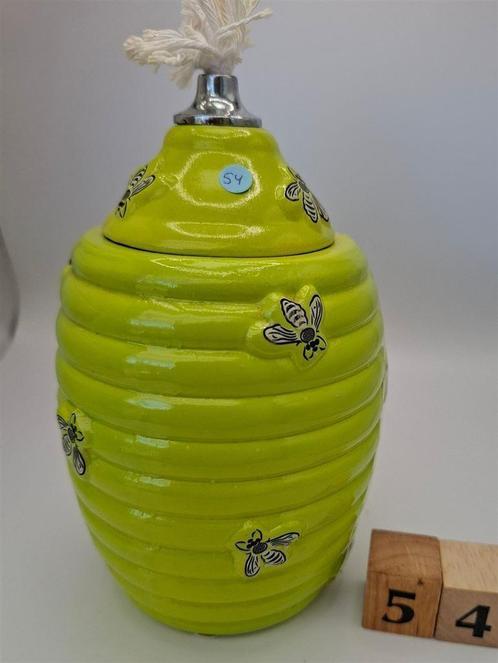 Oliebrander, olielampje in de vorm van een bijenkorf nr. 054, Huis en Inrichting, Lampen | Overige, Nieuw, Ophalen of Verzenden