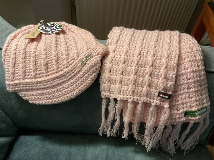 Nooit gebruikte roze Barts kindermuts, Kinderen en Baby's, Babykleding | Mutsen, Sjaals en Wanten, Nieuw, Muts, Meisje, Ophalen