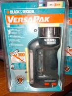 Black en decker zaklamp, Ophalen of Verzenden, Zo goed als nieuw, Batterij