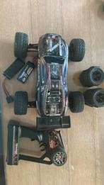 Traxxas E-revo VXL 1:16, Hobby en Vrije tijd, Modelbouw | Radiografisch | Auto's, Elektro, Gebruikt, Auto offroad, Ophalen of Verzenden