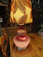 Holmegaard/Rupel vintage lamp jaren 60-70, Gebruikt, 50 tot 75 cm, Ophalen of Verzenden, Glas