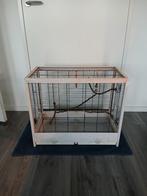 Vogelkooi, Dieren en Toebehoren, Vogels | Hokken en Kooien, Ophalen of Verzenden, Zo goed als nieuw, Hout, Vogelkooi