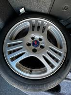 Set saab velgen 17 inch met  nieuwe banden, Auto-onderdelen, Banden en Velgen, 17 inch, Ophalen of Verzenden, Zomerbanden, 225 mm
