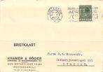 Kramer + Roder, Rotterdam - 05.1935 - briefkaart, Ophalen of Verzenden, Briefkaart