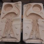 Gietmal gietklei van flamingo vogel 58cm,, Ophalen