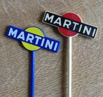 Roerstaafjes Martini stirrers blauw geel en rood zwart, Verzamelen, Gebruikt, Ophalen of Verzenden, Gebruiksvoorwerp