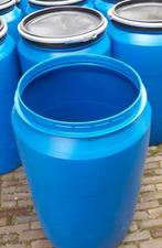 Kunstof ton  met klemdeksel / voerton 60l, Ophalen of Verzenden, Zo goed als nieuw