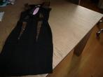 Maat S zwarte jurk met goud pailleten nieuw, Kleding | Dames, Jurken, Maat 38/40 (M), Zwart, Nieuw, Ophalen of Verzenden