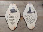 Toilet en badkamer bordje, Ophalen of Verzenden, Nieuw