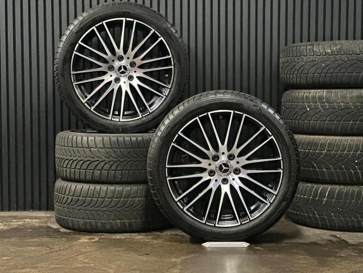 18” Winterset originele Mercedes C klasse w206 7mm Amerk€999, Auto-onderdelen, Banden en Velgen, Banden en Velgen, Winterbanden