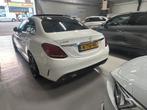 Mercedes-Benz C 250 i AUT9 AMG PAKKET PANO LEDER CAMERA FULL, Auto's, Mercedes-Benz, Automaat, 4 cilinders, Wit, Leder