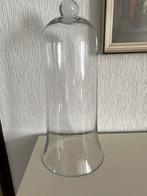 Oude antieke glazen stolp/ hoog model, Ophalen, Gebruikt