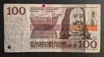 100 gulden 1970 de Ruyter, Postzegels en Munten, Bankbiljetten | Nederland, Ophalen, 100 gulden, Los biljet