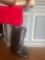 Mango donkerbruine laarzen Nieuw, maat 41, Kleding | Dames, Schoenen, Hoge laarzen, Mango, Bruin, Verzenden