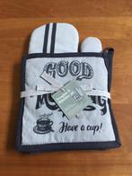 Ovenwant en pannenlap nieuw met een paar vlekjes, Ophalen of Verzenden, Zo goed als nieuw