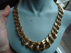 prachtige double grove dubbele gourmet ketting van MONET, Overige materialen, Verstelbaar, Ophalen of Verzenden, Zo goed als nieuw