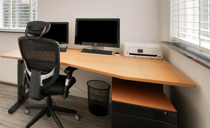 TK Bureau ladekast en bureaustoel, Huis en Inrichting, Bureaus, Ophalen