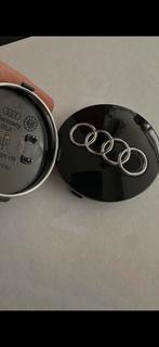 Audi 68mm Naafkappen black on black - Nieuw, Verzenden, Nieuw, Audi