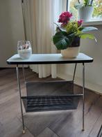 Vintage Pilastro lectuurtafeltje 50/60s, Huis en Inrichting, Ophalen, Minder dan 55 cm, Metaal of Aluminium, Zo goed als nieuw