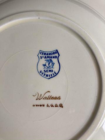 Dinerborden Watteau beschikbaar voor biedingen