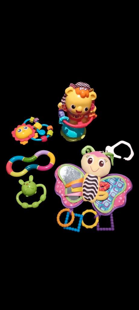 Baby Speeltjes Set - 5 Stuks, Kinderen en Baby's, Speelgoed | Babyspeelgoed, Gebruikt, Rammelaar, Met geluid, Ophalen