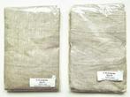 100% linnen kussenslopen 50x70 (set van 2) Sand/Beige, Ophalen of Verzenden, Hoeslaken of Sloop, Beige, Nieuw