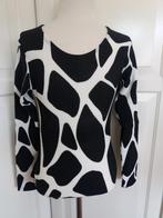 Dunne Trui Zwart Wit Koe Print ook in Bruin XS 34 ( Jool ), Kleding | Dames, Truien en Vesten, Verzenden, Zo goed als nieuw, Maat 34 (XS) of kleiner