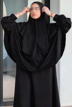 Nankoku Corduroy Abaya&Khimar - zwart maat s tot L Lengte142, Kleding | Dames, Jurken, Ophalen of Verzenden