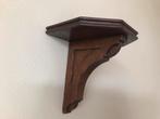 Mooie oude houten wandconsole, Ophalen of Verzenden, Zo goed als nieuw