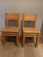 Setje oude schoolstoeltjes, Ophalen, Gebruikt