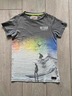 Retour shirt met surfers, maat 134/140, Jongen, Ophalen of Verzenden, Zo goed als nieuw, Shirt of Longsleeve