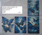 vintage plaatjes vlinders 912 ( verzenden of ophalen, Ophalen, Nieuw, Versiering of Embellishment, Overige merken