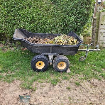 Polar aanhanger met tandem-as voor minitractor of quad beschikbaar voor biedingen