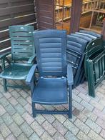 Tuinstoelen Jardin en Aquarius. 7 stuks., Tuin en Terras, Ophalen, Zo goed als nieuw, Kunststof