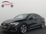 Audi A3 Limousine 30 TFSI S edition AUTOMAAT / S-LINE / NAVI, Stof, Gebruikt, Zwart, Origineel Nederlands
