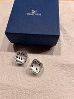 Dobbelstenen met blauwe ogen Swarovski, Ophalen of Verzenden, Zo goed als nieuw, Figuurtje