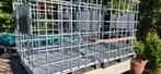 Nette ibc met kunstof pallet, Tuin en Terras, Tuinhekken en Hekwerk, Ophalen, Zo goed als nieuw, IJzer