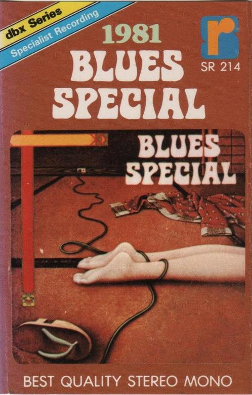 1981 Blues Special, Cd's en Dvd's, Cassettebandjes, Gebruikt, Origineel, Jazz en Blues, 1 bandje, Ophalen of Verzenden