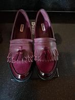 Prachtige bordeauxrode loafers  [maat 39], Verzenden, Instappers, Zo goed als nieuw, Dune London
